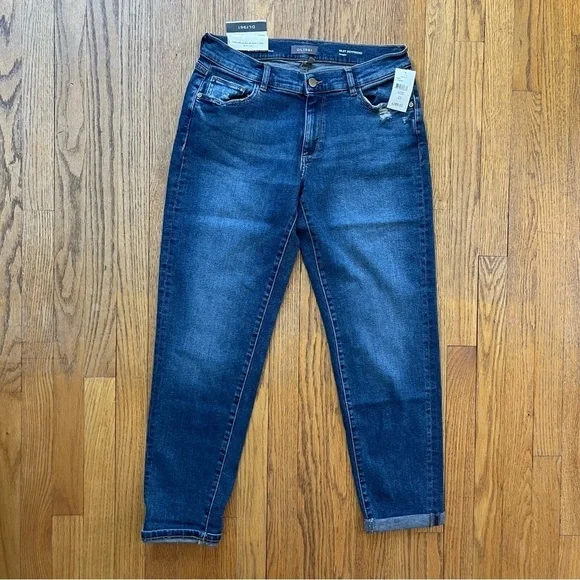 NEW DL1961 Riley Boyfriend Straight Vintage Jeans Size 27 NWT - Picture 3 of 9